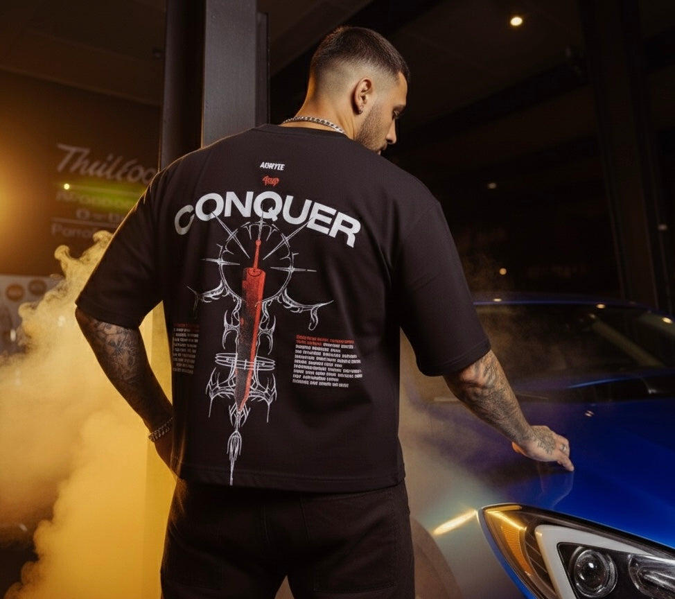 Askryde Conquer Oversized Tee