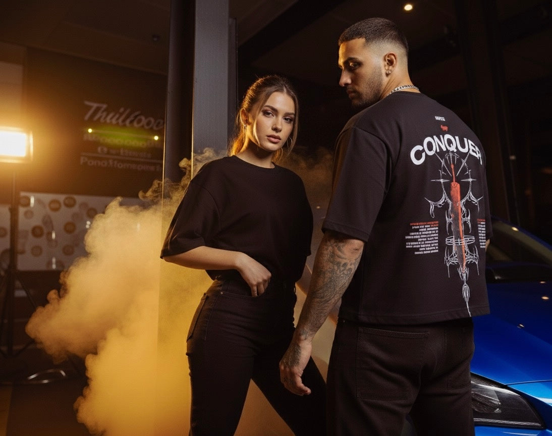 Askryde Conquer Oversized Tee